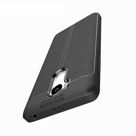 Чехол-накладка Litchi Grain для Xiaomi Redmi 4 Pro / 4 Prime (черный)