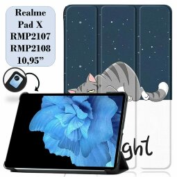 Чехол Smart Case для Realme Pad X RMP2107, RMP2108 (Cat)