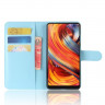 Чехол с визитницей для Xiaomi Mi Mix 2 (голубой)