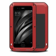 Гибридный чехол LOVE MEI для Xiaomi Mi6 (красный) Гибридный чехол LOVE MEI для Xiaomi Mi6 (красный)