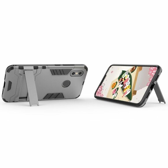 Чехол Duty Armor для Xiaomi Mi 8 (серый) Чехол Duty Armor для Xiaomi Mi 8 (серый)