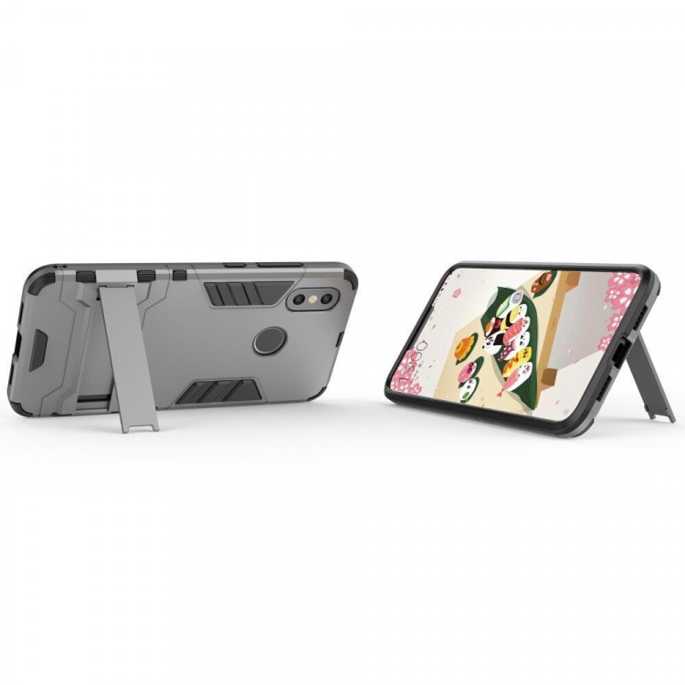 Чехол Duty Armor для Xiaomi Mi 8 (серый)