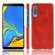 Чехол Litchi Texture для Samsung Galaxy A7 (2018) (красный)