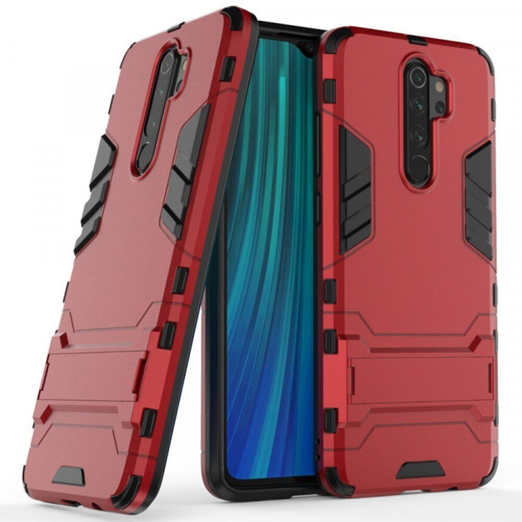 Чехол Duty Armor для Xiaomi Redmi Note 8 Pro (красный)