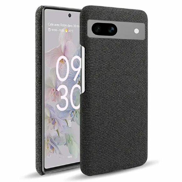 Тканевый чехол для Google Pixel 7a (черный)