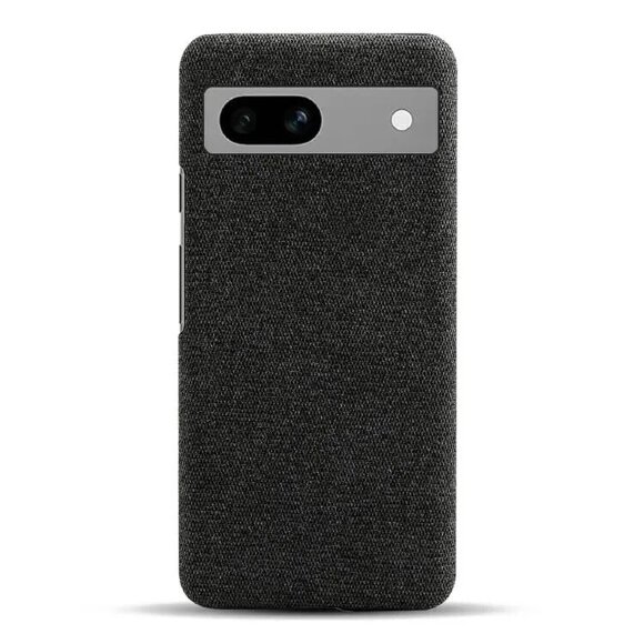 Тканевый чехол для Google Pixel 7a (черный) Тканевый чехол для Google Pixel 7a (черный)