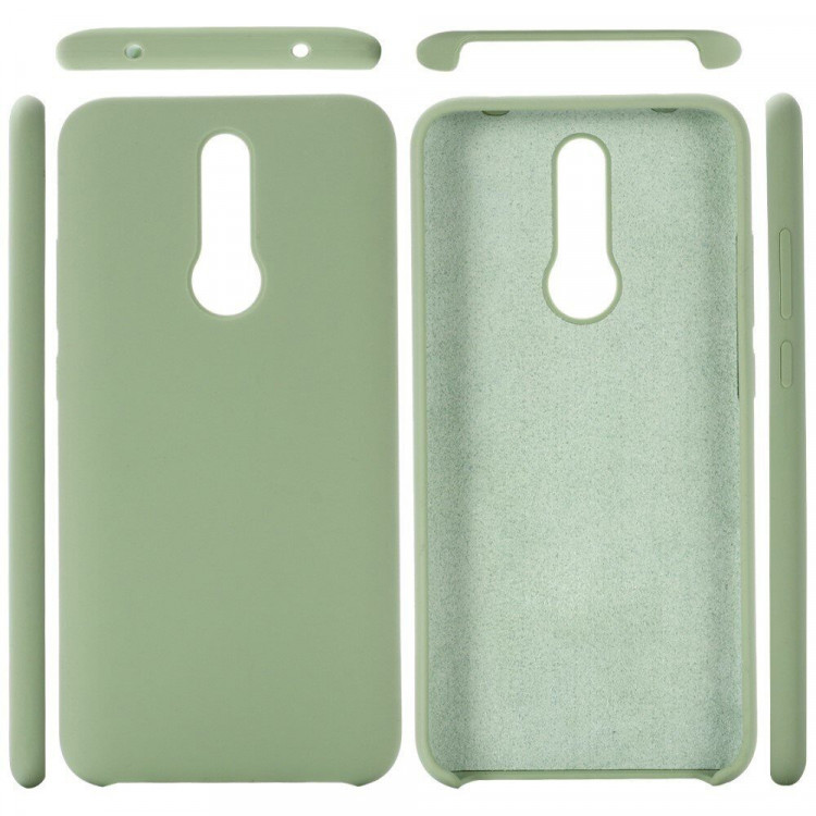 Силиконовый чехол Mobile Shell для Xiaomi Redmi 8 (темно-зеленый)