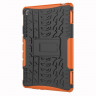 Чехол Hybrid Armor для Huawei MediaPad M5 lite 10 (черный + оранжевый)