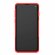 Чехол Hybrid Armor для Samsung Galaxy S10+ (Plus) (черный + красный)