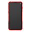 Чехол Hybrid Armor для Samsung Galaxy S10+ (Plus) (черный + красный)