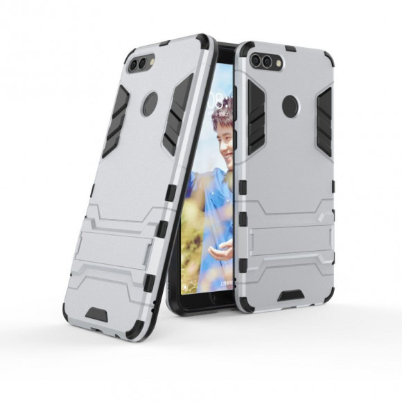 Чехол Duty Armor для Huawei Y9 (2018) / Enjoy 8 Plus (серебряный) Чехол Duty Armor для Huawei Y9 (2018) / Enjoy 8 Plus (серебряный)