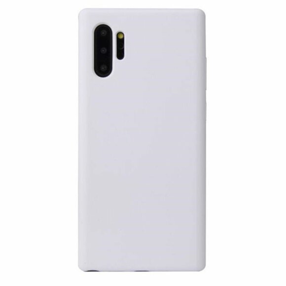 Силиконовый чехол Mobile Shell для Samsung Galaxy Note 10 (белый)