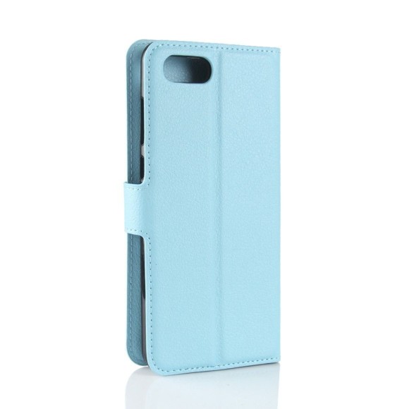 Чехол с визитницей для Huawei Nova 2s (голубой) Чехол с визитницей для Huawei Nova 2s (голубой)