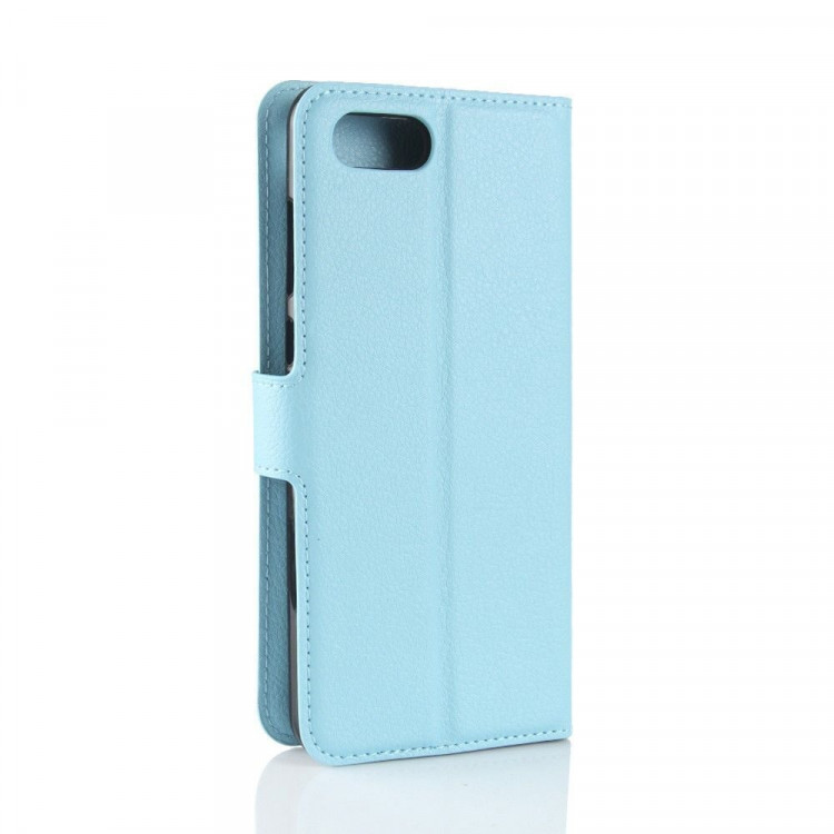 Чехол с визитницей для Huawei Nova 2s (голубой)