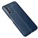 Чехол-накладка Litchi Grain для Samsung Galaxy M52 5G (темно-синий)