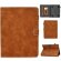 Универсальный чехол Solid Color для планшета 10 дюймов (коричневый)