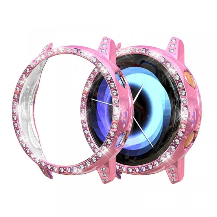 Декоративный бампер для Samsung Galaxy Watch Active (розовый)