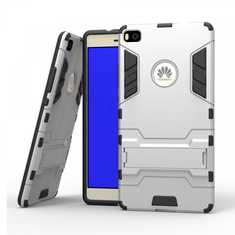 Чехол Duty Armor для Huawei P8 (серебряный)
