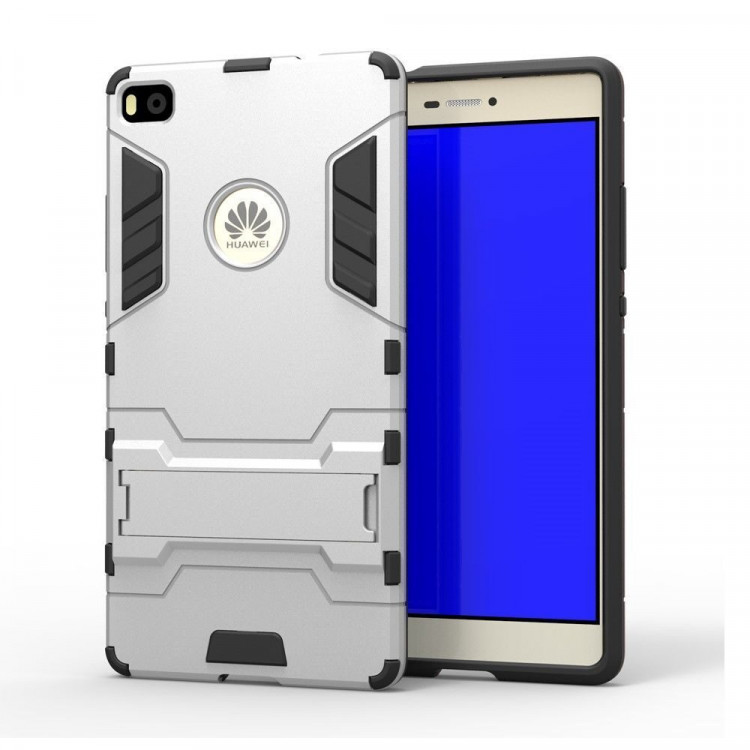 Чехол Duty Armor для Huawei P8 (серебряный)