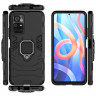 Чехол Armor Ring Holder для Xiaomi Poco M4 Pro 5G (черный)