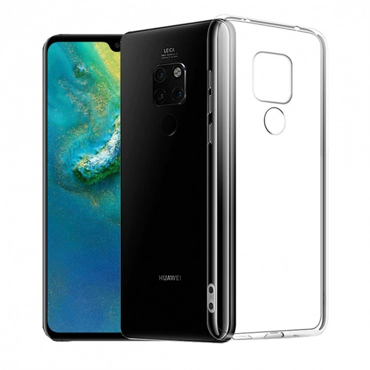 Силиконовый TPU чехол для Huawei Mate 20