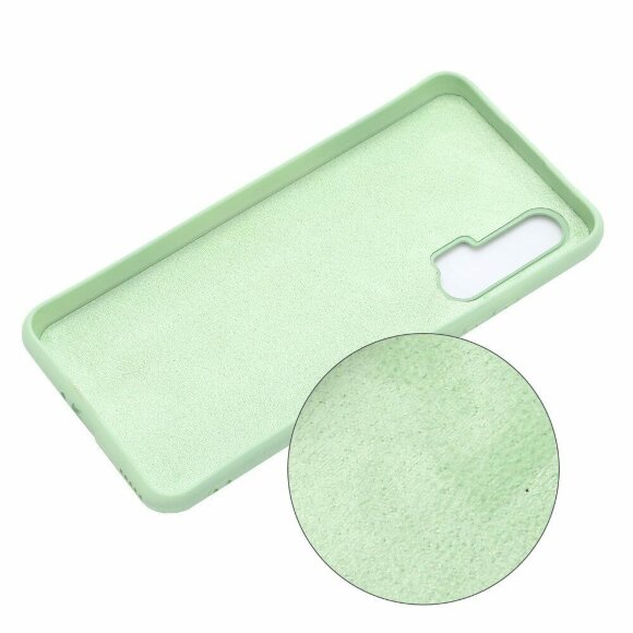 Силиконовый чехол Mobile Shell для Huawei nova 6 (зеленый)