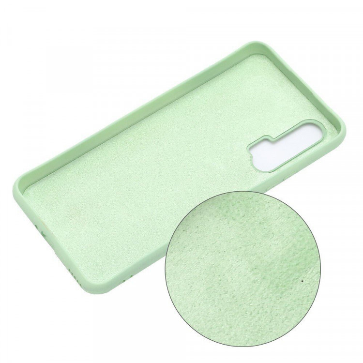 Силиконовый чехол Mobile Shell для Huawei nova 6 (зеленый)