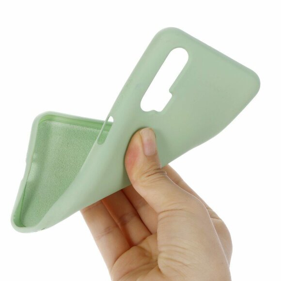 Силиконовый чехол Mobile Shell для Huawei nova 6 (зеленый)