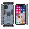 Чехол Armor Ring Holder для iPhone 11 (темно-синий)