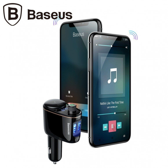 Автомобильный FM - трансмиттер Baseus Locomotive Bluetooth Автомобильный FM - трансмиттер Baseus Locomotive Bluetooth