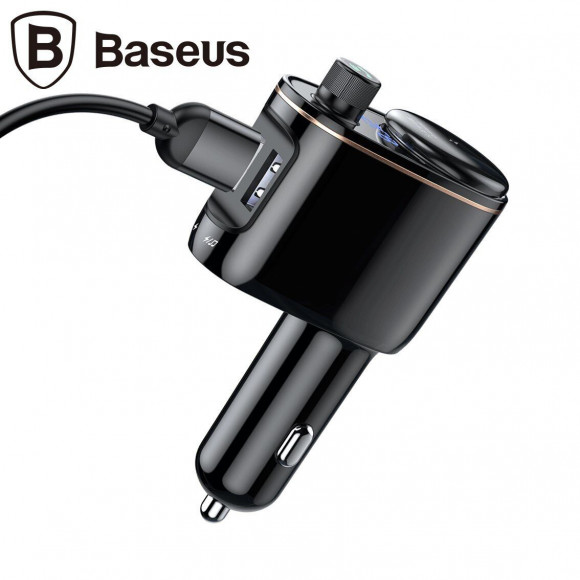 Автомобильный FM - трансмиттер Baseus Locomotive Bluetooth Автомобильный FM - трансмиттер Baseus Locomotive Bluetooth