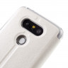 Чехол с окном для LG G5 / LG G5 se (белый)