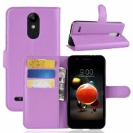 Чехол с визитницей для LG K8 (2018) / K9 (фиолетовый) Чехол с визитницей для LG K8 (2018) / K9 (фиолетовый)