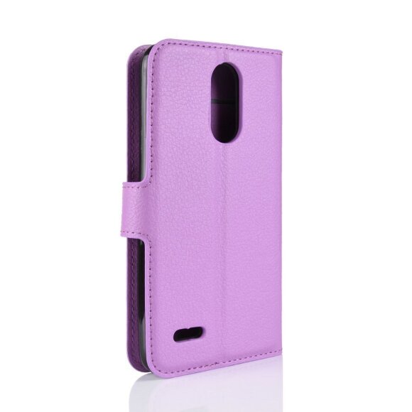 Чехол с визитницей для LG K8 (2018) / K9 (фиолетовый) Чехол с визитницей для LG K8 (2018) / K9 (фиолетовый)
