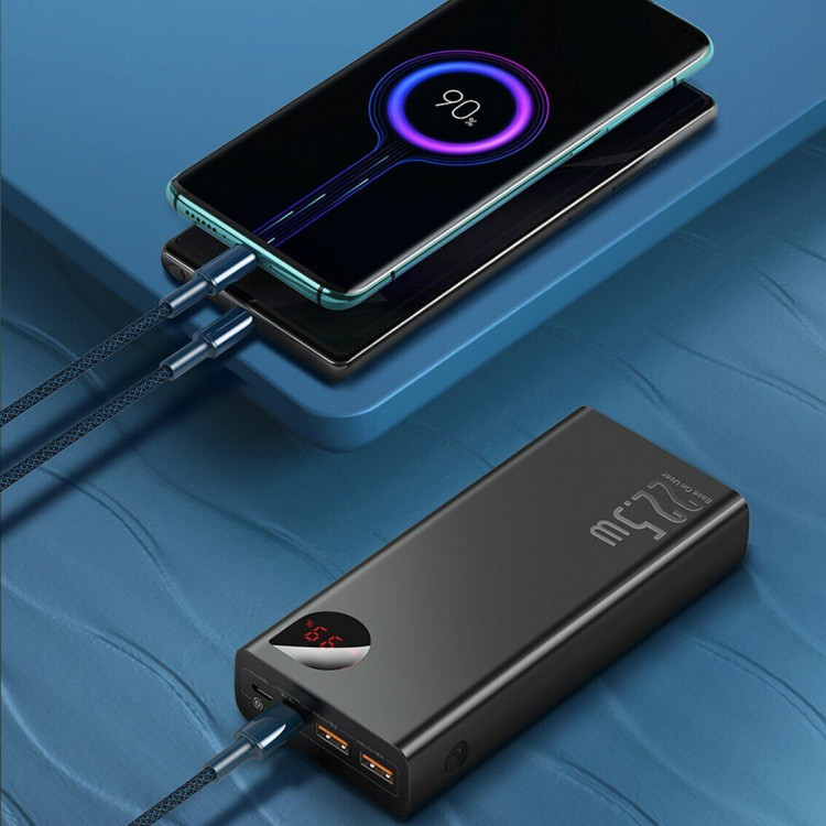Power Bank 20000 mAh Baseus Adaman Metal Digital Display QC 22.5W