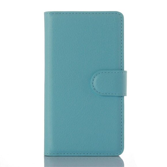 Чехол с визитницей для Lenovo A2010 (голубой)