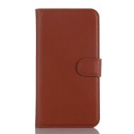 Чехол с визитницей для Lenovo Vibe P1m (коричневый) Чехол с визитницей для Lenovo Vibe P1m (коричневый)