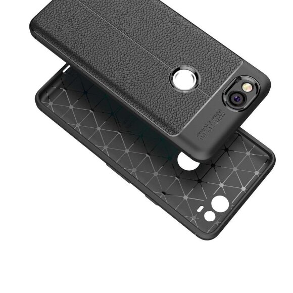 Чехол-накладка Litchi Grain для Google Pixel 2 (красный) Чехол-накладка Litchi Grain для Google Pixel 2 (красный)
