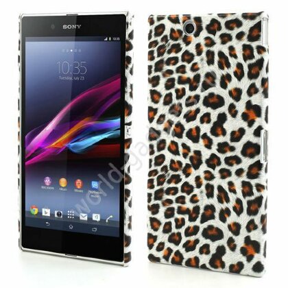 Чехол Leopard Style для  Sony Xperia Z Ultra (белый)