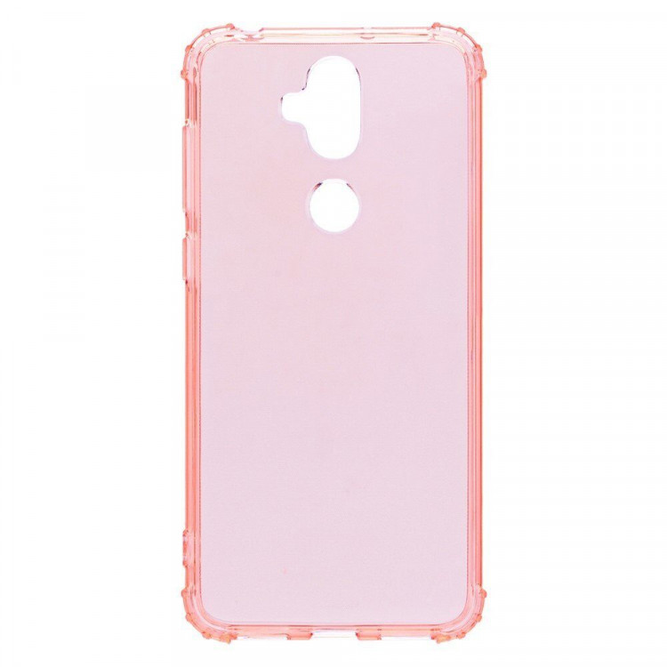 Силиконовый чехол с усиленными бортиками для Asus Zenfone 5 Lite ZC600KL (розовый)