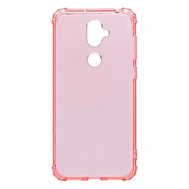 Силиконовый чехол с усиленными бортиками для Asus Zenfone 5 Lite ZC600KL (розовый)