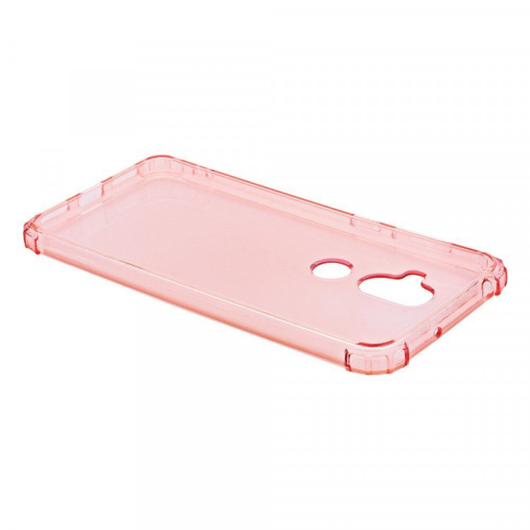 Силиконовый чехол с усиленными бортиками для Asus Zenfone 5 Lite ZC600KL (розовый)