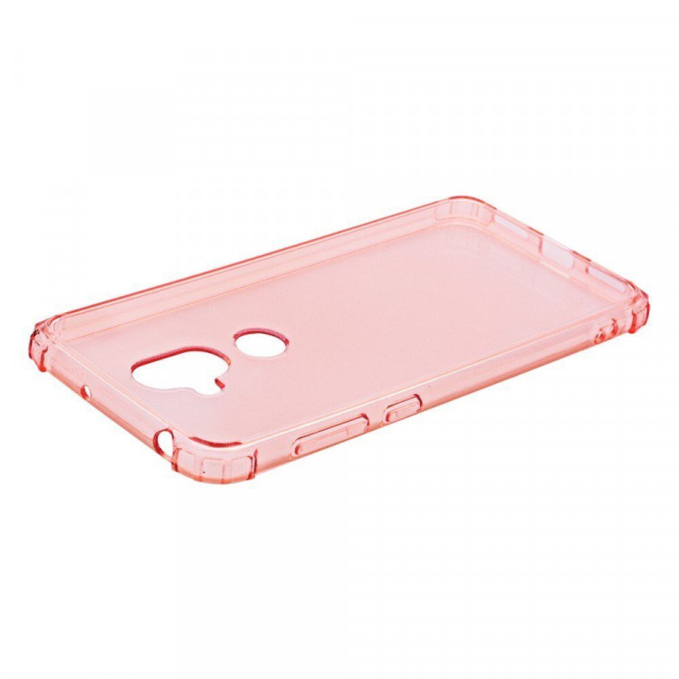 Силиконовый чехол с усиленными бортиками для Asus Zenfone 5 Lite ZC600KL (розовый)