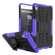 Чехол Hybrid Armor для Sony Xperia X (черный + фиолетовый) Чехол Hybrid Armor для Sony Xperia X (черный + фиолетовый)