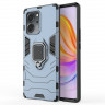 Чехол Armor Ring Holder для Honor 80 SE (темно-синий)