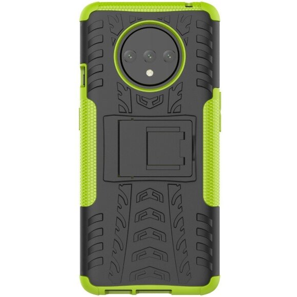 Чехол Hybrid Armor для OnePlus 7T (черный + зеленый) Чехол Hybrid Armor для OnePlus 7T (черный + зеленый)