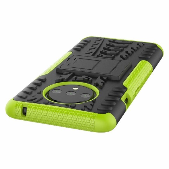Чехол Hybrid Armor для OnePlus 7T (черный + зеленый) Чехол Hybrid Armor для OnePlus 7T (черный + зеленый)