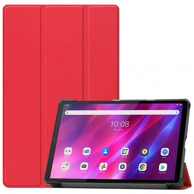 Планшетный чехол для Lenovo Tab K10 TB-X6C6 - 10,3 дюймов (красный)