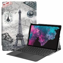 Чехол для Microsoft Surface Pro 4, 5, 6, 7 (Eiffel Tower)