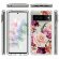 Чехол Flower Pattern для Google Pixel 6a (Purple and Pink Flower)